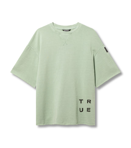 Sweat Tee SS True Fade Out unisex - 617 sage