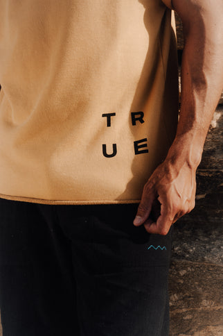 Sweat Tee SS True Fade Out unisex - 313 mango