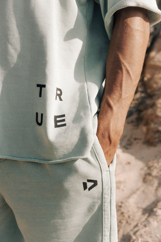 Sweat Tee SS True Fade Out unisex - 617 sage