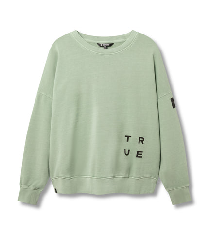 Sweater True Fade Out women - 617 sage