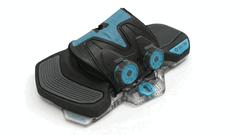 Duotone Entity 360 C57:Turquoise/Grey - 2027  Footpads van Duotone | SHAKA