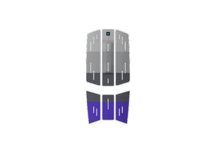 Duotone Traction Pad Front C54 - Gray/Purple  Footpads van Duotone | SHAKA
