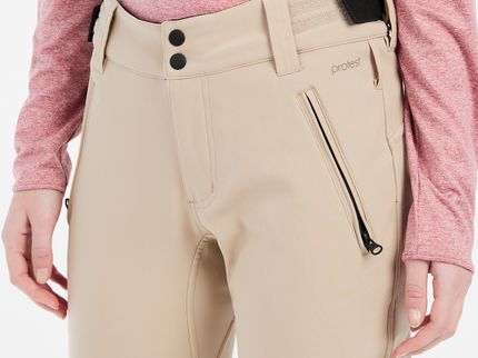 PRTRELOLE snowpants - BambooBeige