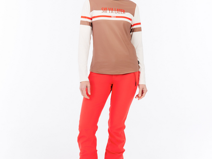 PRTRELOLE snowpants - Poppy Red