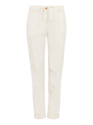 PRTLeaf pants - Kitoffwhite