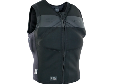 Vector Amp Front Zip - Black  Impact Vest van ION | SHAKA