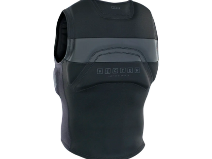 Vector Amp Front Zip - Black  Impact Vest van ION | SHAKA