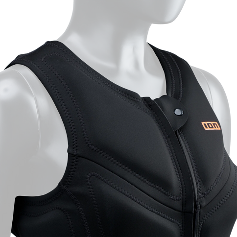 Ivy Impact Vest Front Zip Women - Black  Impact Vest van ION | SHAKA