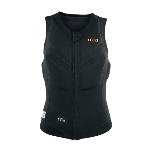 Ivy Impact Vest Front Zip Women - Black  Impact Vest van ION | SHAKA