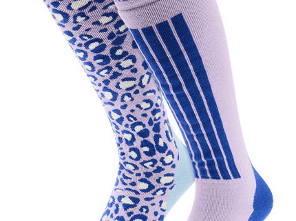 Ski Socks 2 pack - Lila