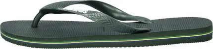 Brasil Logo - Olive/Green  Slipper van Havaianas | SHAKA