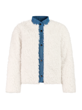 Annie jacket - Kitoffwhite  Wintersport Jas van Protest | SHAKA