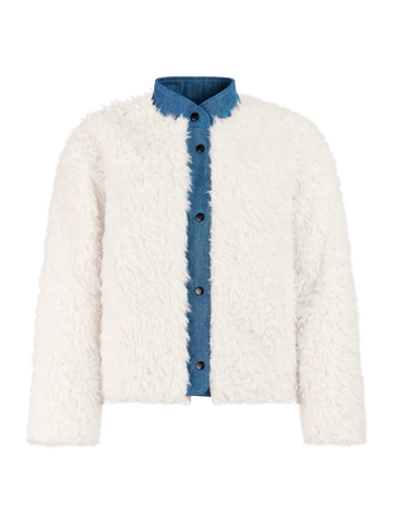 Annie jacket - Kitoffwhite  Wintersport Jas van Protest | SHAKA