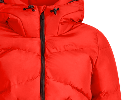 PRTPreppy Snowjacket with ZIP-SHIFT - Poppy Red