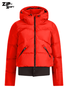 PRTPreppy Snowjacket with ZIP-SHIFT - Poppy Red