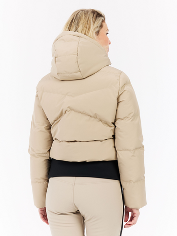 PRTPreppy Snow Jacket with ZIP-SHIFT - Bamboo Beige