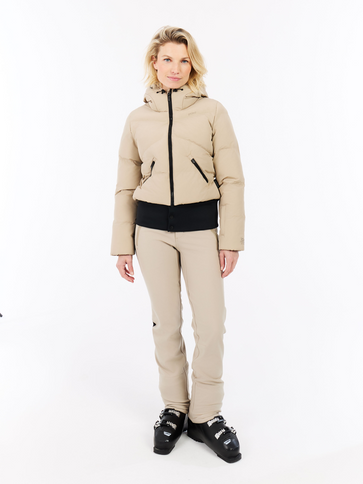 PRTPreppy Snow Jacket with ZIP-SHIFT - Bamboo Beige