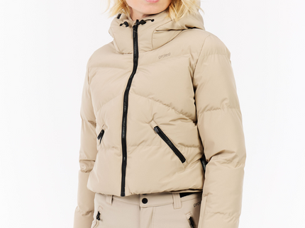 PRTPreppy Snowjacket with ZIP-SHIFT - BambooBeige