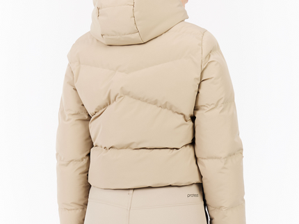 PRTPreppy Snowjacket with ZIP-SHIFT - BambooBeige