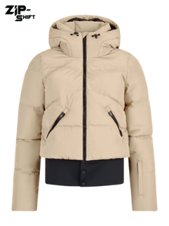 PRTPreppy Snowjacket with ZIP-SHIFT - BambooBeige