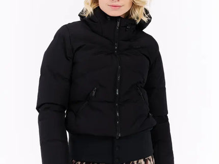 Preppy Snowjacket with ZIP-SHIFT - True Black