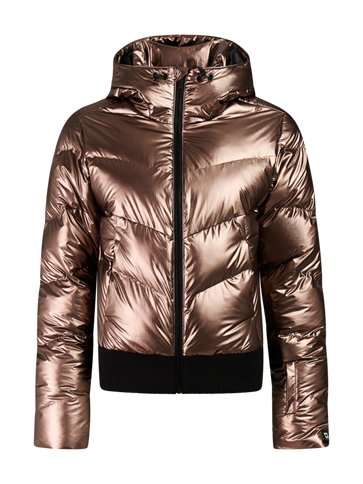Jolan snowjacket - Copper Brown  Wintersport Jas van Protest | SHAKA