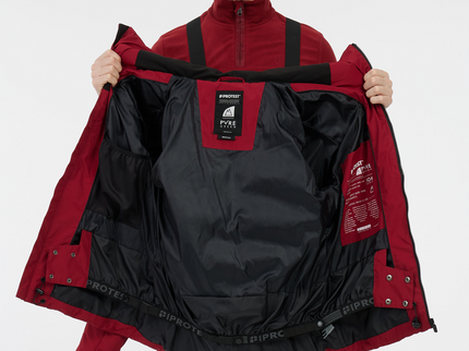 PRT Superior snow jacket - Velvet red