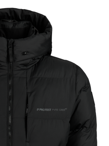Beyond snowjacket - True Black  Wintersport Jas van Protest | SHAKA