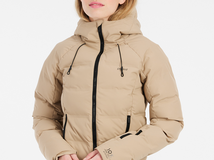 PRTALYSUMI snowjacket - BambooBeige