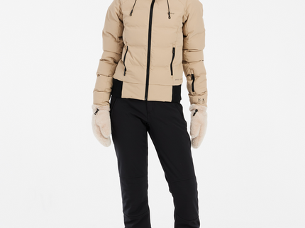 PRTALYSUMI snowjacket - BambooBeige