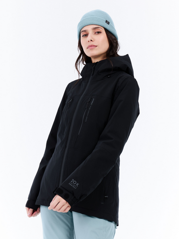 BEVERLY snowjacket - True Black  Wintersport Jas van Protest | SHAKA