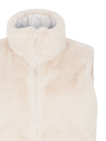 PRTBOMB outdoor bodywarmer - Kitoffwhite