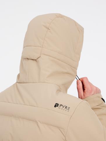 PRTSUPERIOR24 snow jacket - BambooBeige