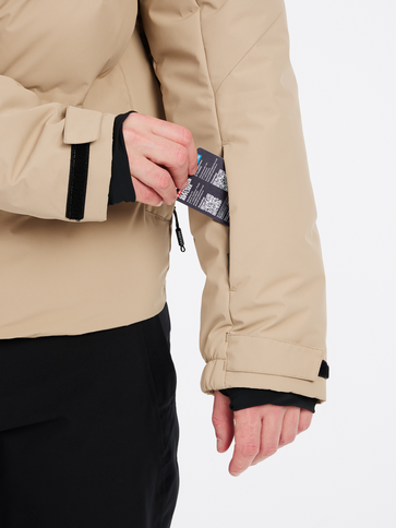 PRTSUPERIOR24 snow jacket - BambooBeige