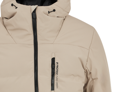 PRTSUPERIOR24 snow jacket - BambooBeige