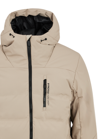 PRTSUPERIOR24 snow jacket - BambooBeige