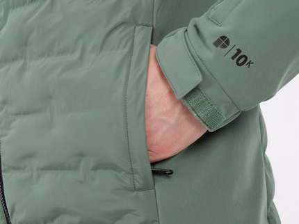 PRTMALMO snow jacket - Aspen green
