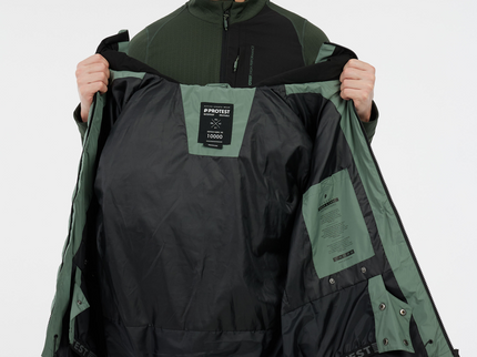 PRTMALMO snow jacket - Aspen green