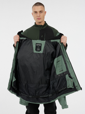 PRTMALMO snowjacket - Aspen green