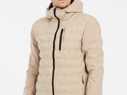 PRTMALMO snow jacket - BambooBeige