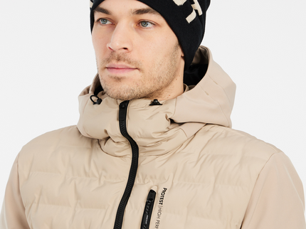 PRTMALMO snow jacket - BambooBeige