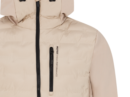 PRTMALMO snow jacket - BambooBeige