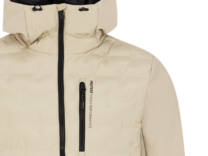 PRTMALMO snow jacket - BambooBeige