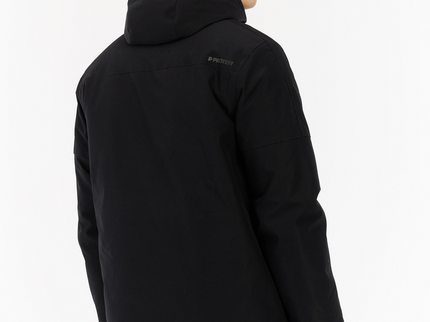 PRTHEMLEY outdoor long jacket - True Black