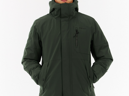 PRTHEMLEY outdoor long jacket - Kale green