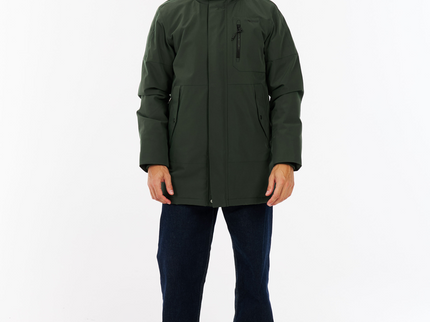 PRTHEMLEY outdoor long jacket - Kale green