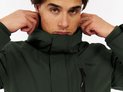 PRTHEMLEY outdoor long jacket - Kale green