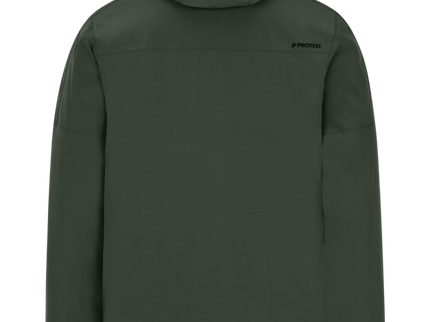 PRTHEMLEY outdoor long jacket - Kale green