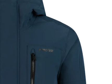 HEMLEY outdoor long jacket - Twilight navy