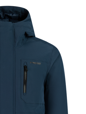 HEMLEY outdoor long jacket - Twilight navy  Wintersport Jas van Protest | SHAKA